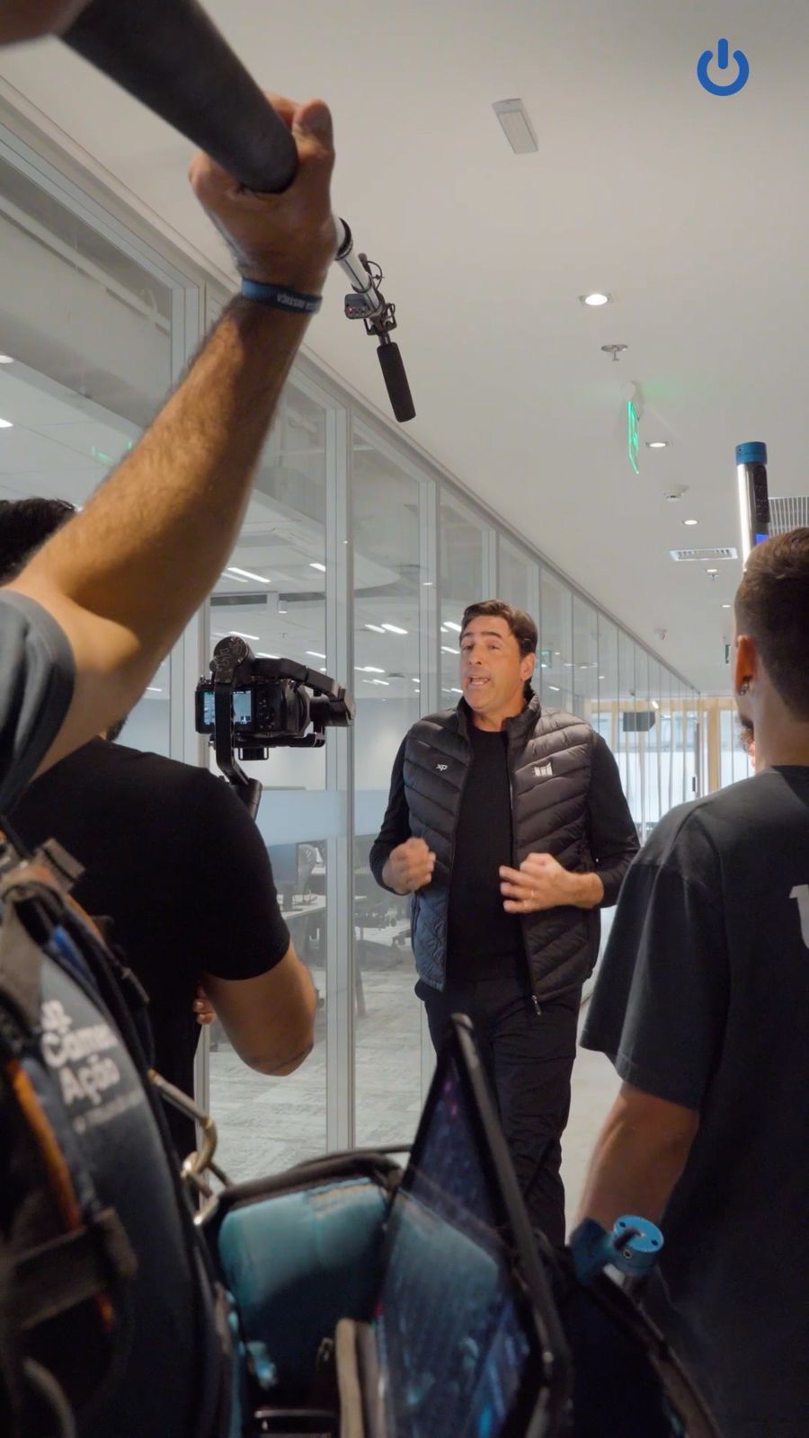 Gravação de vídeo institucional